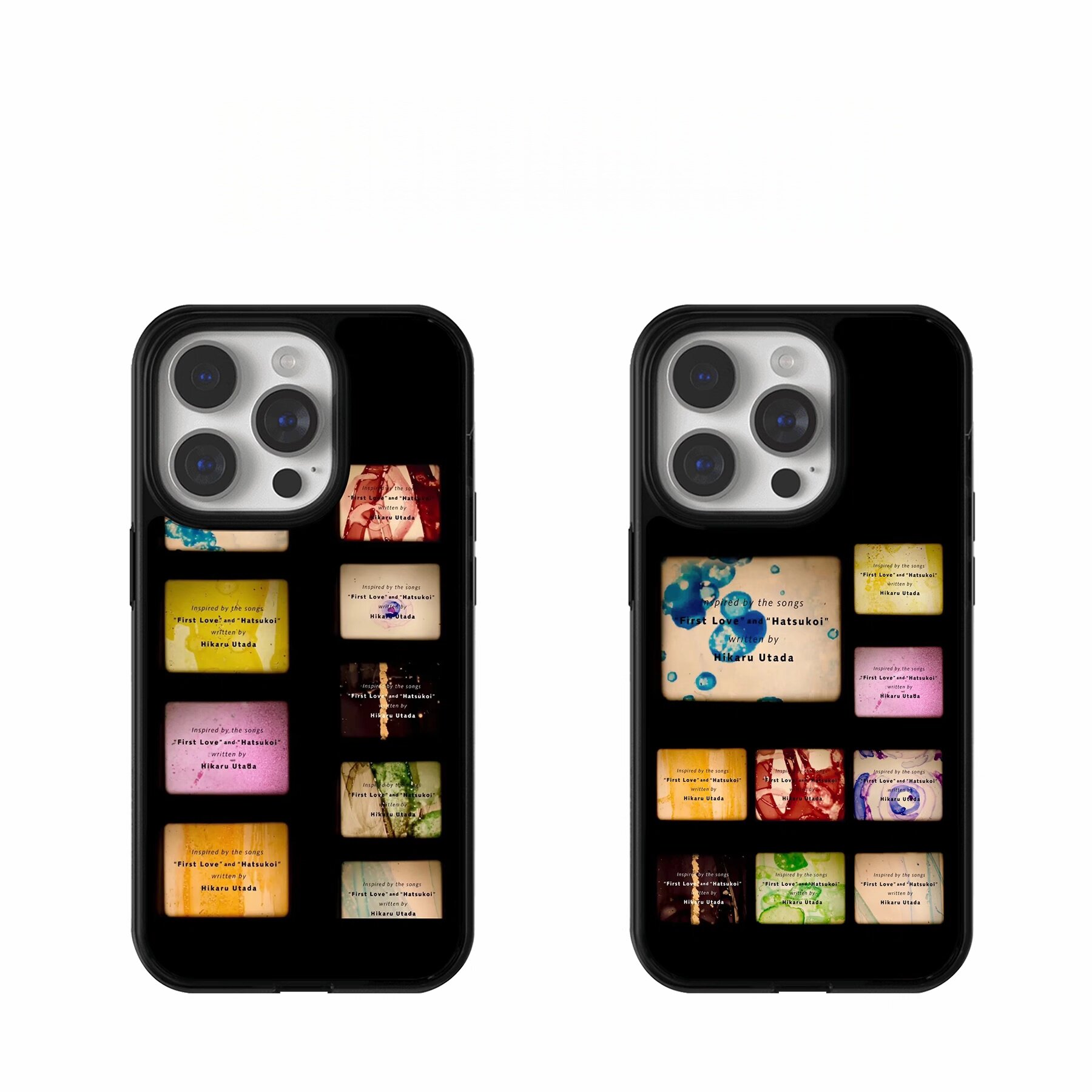 ins风初恋宇多田光黑边软壳磁吸适用苹果iPhone17promax手机壳1615pro小米1415Pro华为mate60p70三星S23防摔