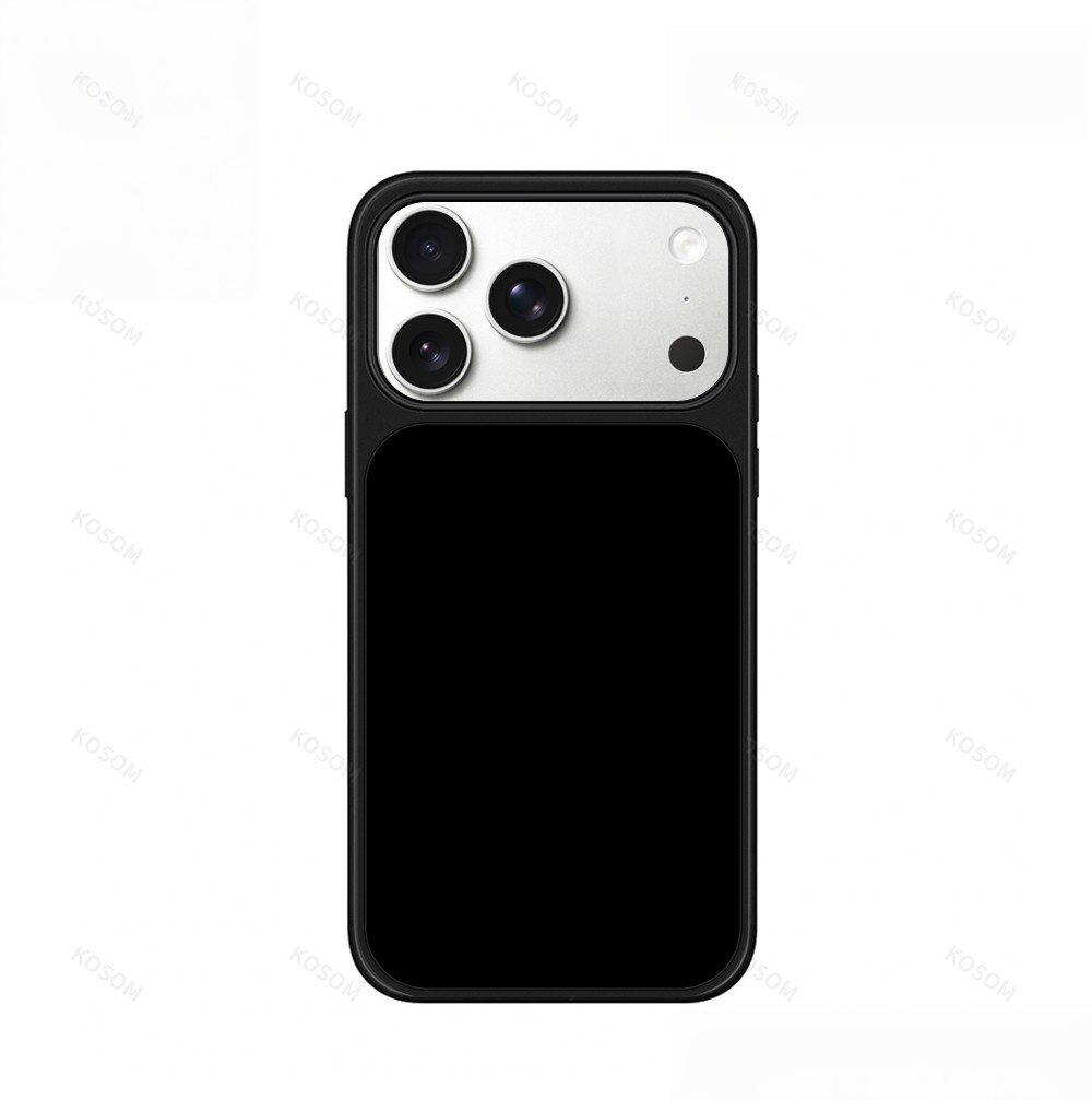 ins风简约黑色黑边软壳磁吸适用苹果小米iPhone17promax手机壳1613pro小米1415Pro华为mate60p70三星S23防摔
