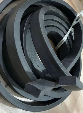 橡胶发泡条 三元乙丙橡胶发泡条 橡胶减震方条 密封海绵条 橡胶条