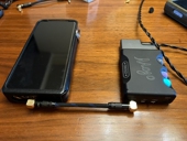 M15节奏坦克v3d乐彼艾巴索连接mub5 hugo2 MOJO 飞傲JM21 XD05海贝UC10德森瑞Clarinet 3.5转3.5同轴线coax