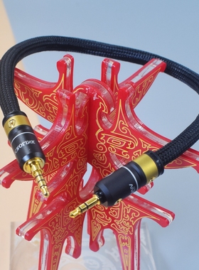 加粗纯银3.5转3.5同轴线coax音频线FiiO飞傲jm21 DM13 M23 M17 V3D连接MOJO hugo2 XD05解码器耳放DAC SPDIF