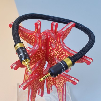 加粗纯银3.5转3.5同轴线coax音频线FiiO飞傲jm21 DM13 M23 M17 V3D连接MOJO hugo2 XD05解码器耳放DAC SPDIF