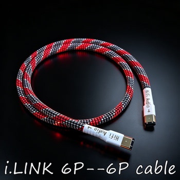 HIFI发烧级Firewire IEEE 1394火线DAC解码器数字6P对6pin数据线适用Esoteric二嫂i.LINK信号线升级线六芯