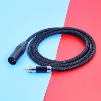 aesebu卡侬xlr转rca线