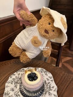 巴塞罗熊衣服jellycat邦尼兔衣服婴儿服莉娜熊衣服nikkie娃衣套装