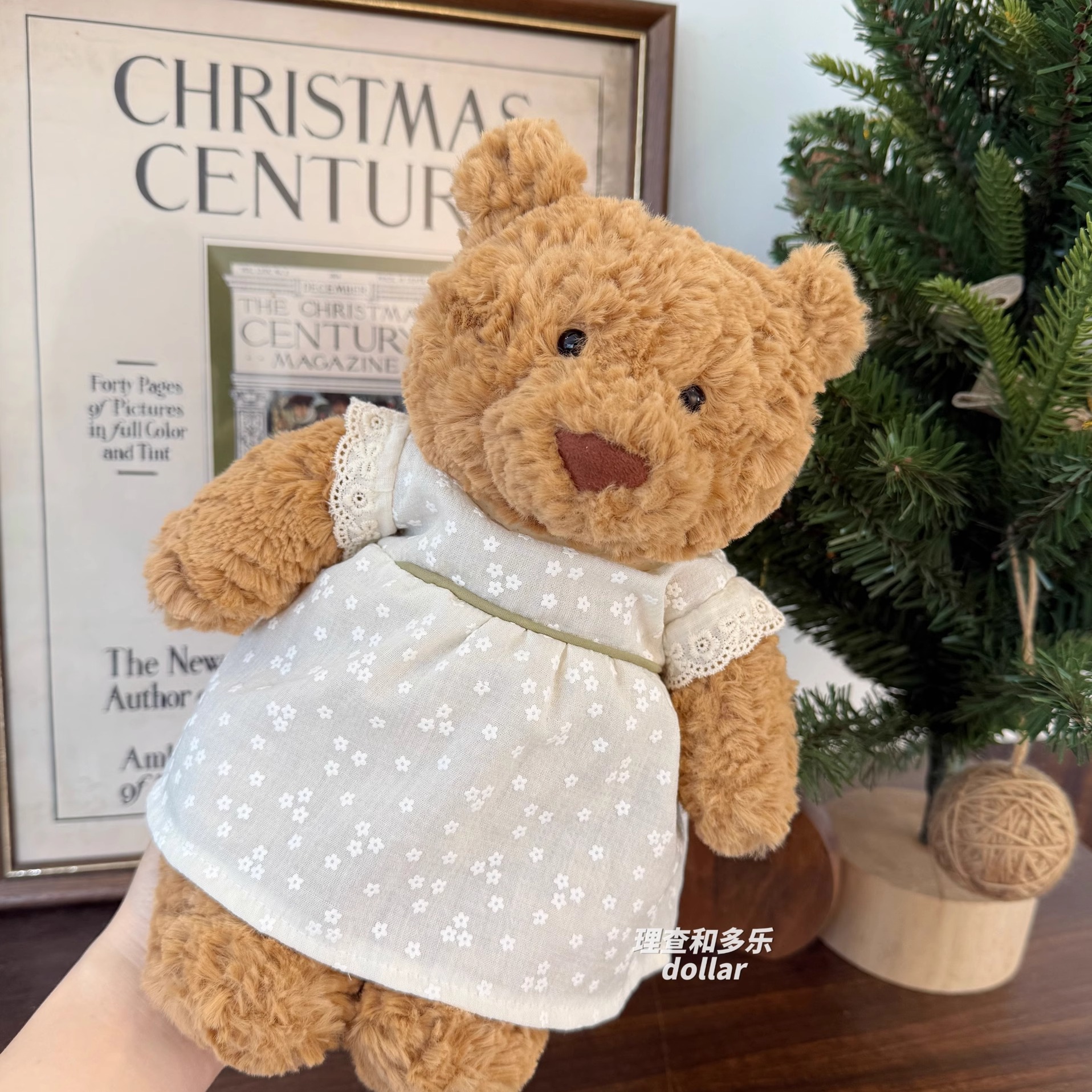 巴塞罗熊衣服jellycat娃衣邦尼兔裙子nici小熊玩偶衣服连衣裙