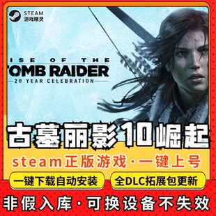 古墓丽影10崛起 全DLC 正版Steam游戏离线租号不限时 PC电脑游戏