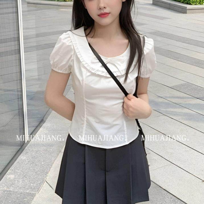 2071视频教程丹丹纸样花圆领T恤