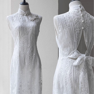 DIY蕾丝旗袍长款 1984视频教程丹丹纸样服装 1：1裁剪图纸打版