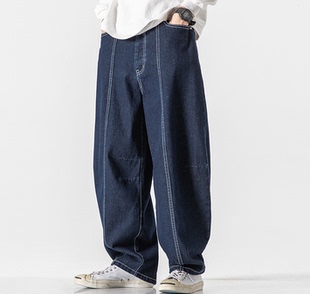 子牛仔休闲宽松 DIY男裤 1769丹丹纸样服装 1：1裁剪图纸打版