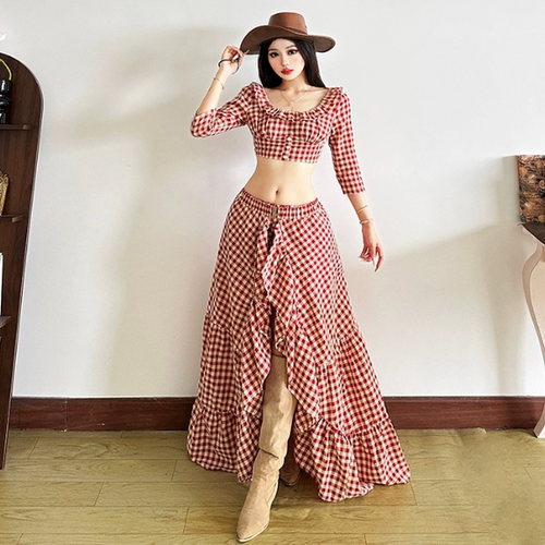 2472视频教程丹丹纸样上衣半身裙