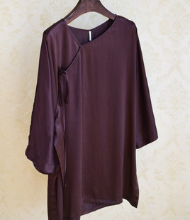 1335丹丹纸样服装1：1裁剪图纸打版DIY中式睡衣7分袖宽松上衣