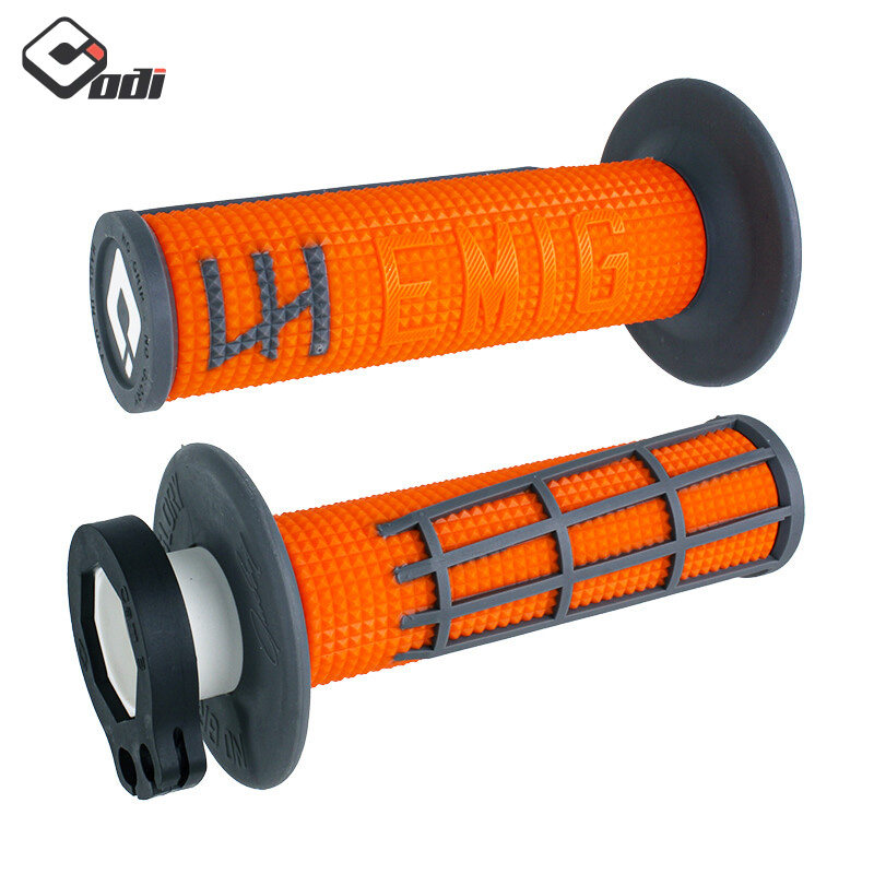 美国ODI越野摩托车手把胶改装油门转把软胶防摔防滑进口把套通用