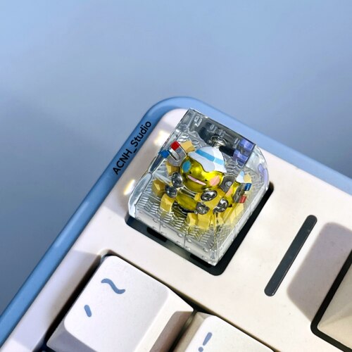 宝可梦小磁怪 | 手工键帽 机械键盘个性定制 树脂工艺 客制化桌搭