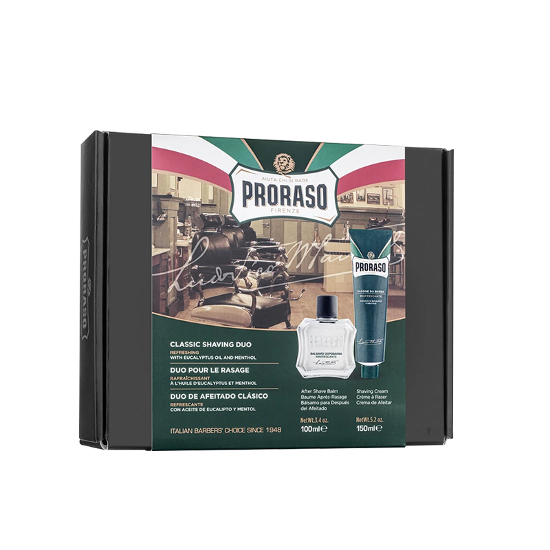 PRORASO帕拉索桉树须后乳剃须膏两件套