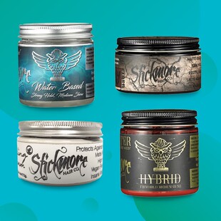 sk发泥发蜡发油 高亮度 发油小镇 Sti 美国强定型水润保湿