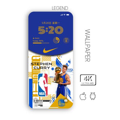 手机壁纸素材图片手机壁纸NBA球星壁纸|斯蒂芬-库里116