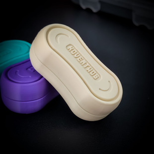 Taffu原创edc香皂机械棘轮叮叮推牌精细3D打印减压神器解压玩具