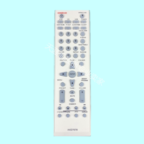 适用先锋组合音响遥控器axd7678