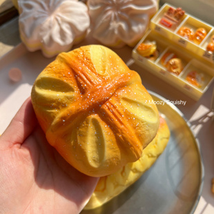 木吉慢回弹仿真奶油面包squishy捏捏乐超软嫩解压发泄玩具礼物