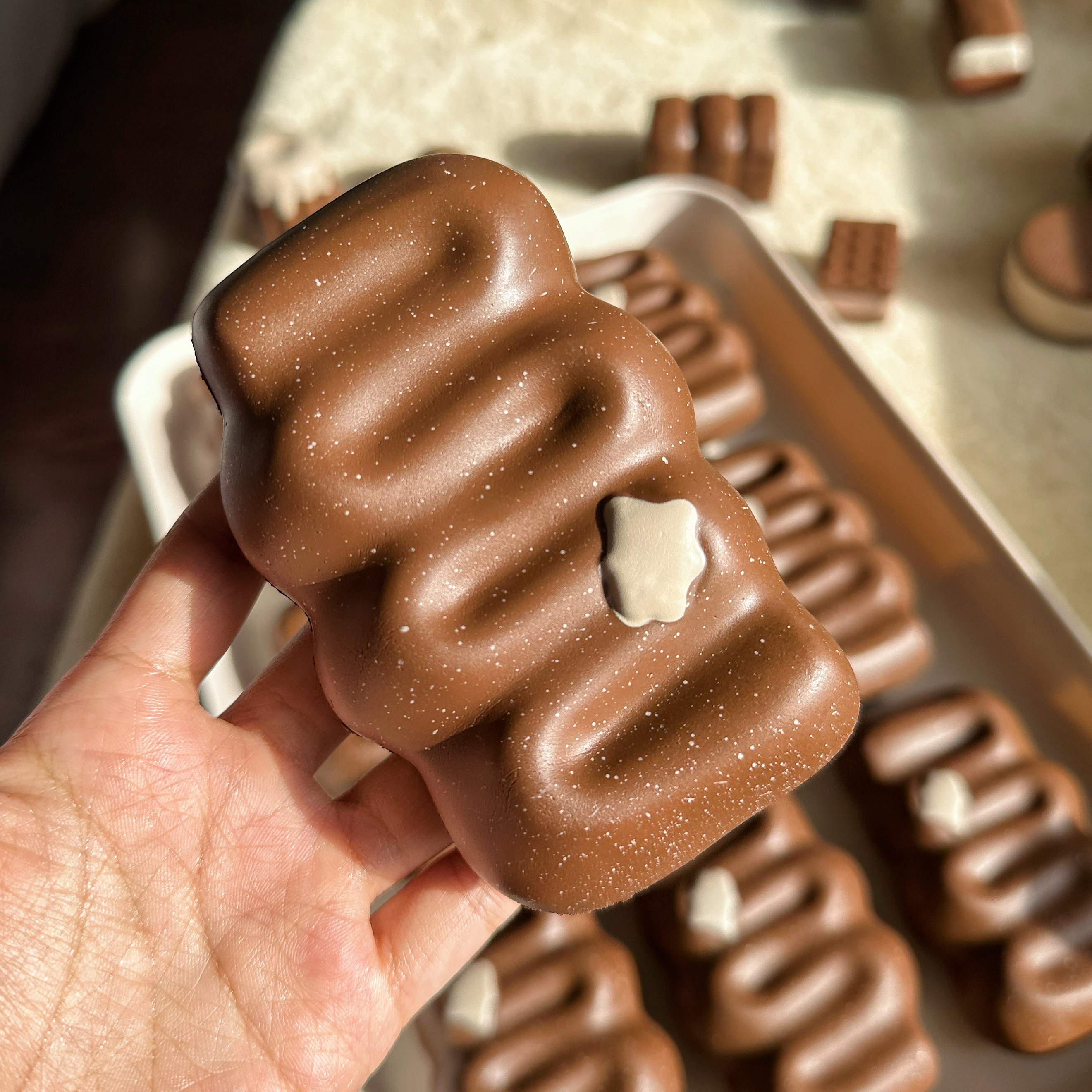 木吉巧克力奶油条食玩一代慢回弹玩具squishy咖啡味可爱圣诞礼物