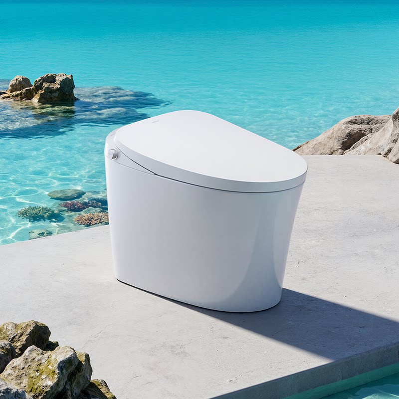 【26年新品】恒洁轻智能马桶坐便器脚感翻盖泡沫盾家用i308pr