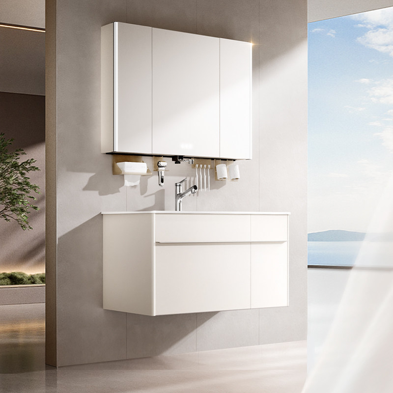 新品试用专享 恒洁卫浴浴室柜组合卫生间洗漱台一体盆洗手台M50