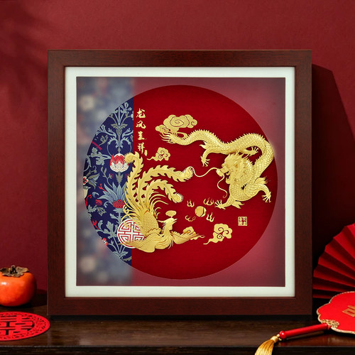 足金金箔结婚礼物订婚纪念