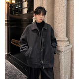 JK32 新款加厚皮毛一体外套男款潮牌毛呢高品质棉衣男P148 深灰色,男装棉衣,星座404A, JK32 新款加厚皮毛一体外套男款潮牌毛呢高品质棉衣男P148 深灰色,男装棉衣,星座404A,