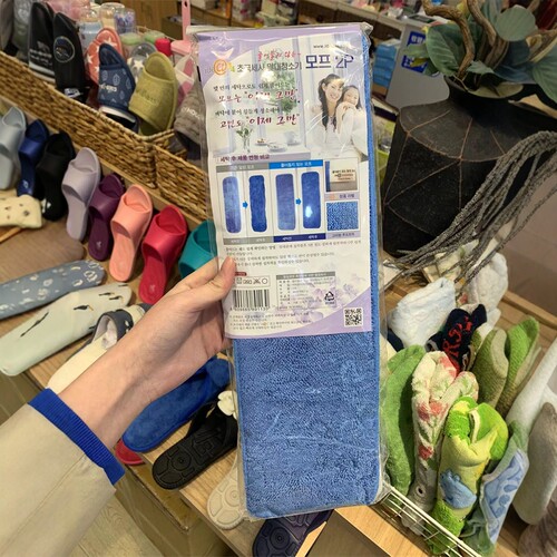 韩国拖布替换布粘贴式不易掉毛