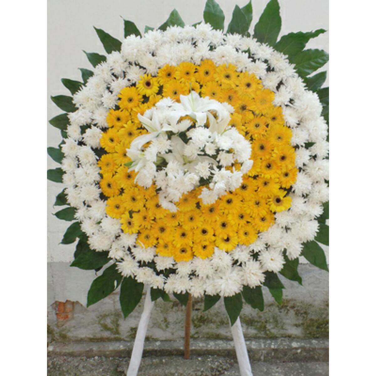 河北衡水市桃城区冀州市枣强县菊花白事花圈老人丧事逝世祭奠葬礼