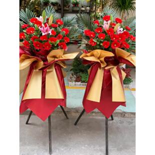 内蒙古包头东河昆都仑青山九原乔迁开业开张花篮同城鲜花速递配送