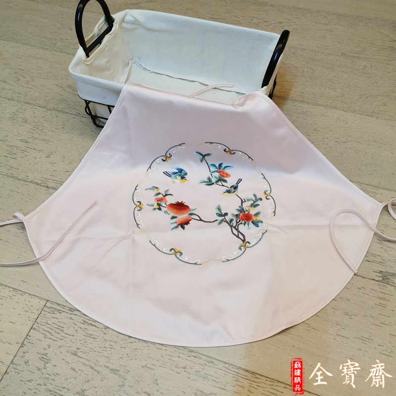 苏州刺绣成品真丝肚兜纯手工