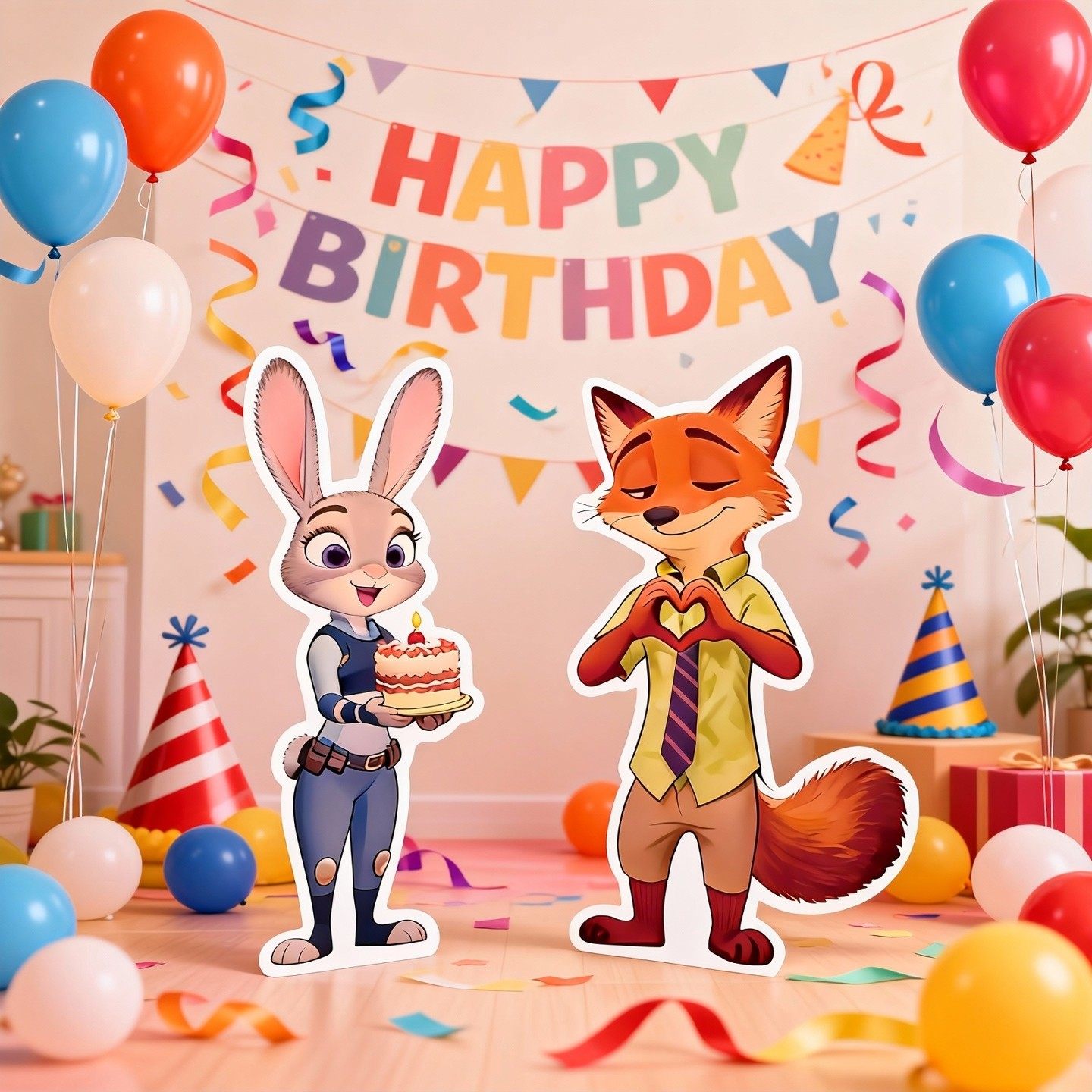 疯狂动物城主题儿童宝宝周岁生日朱迪尼克KT板派对气球装饰背景墙,节庆用品/礼品,节日装扮用品,淘宝优惠券,粉丝福利购,淘宝优惠卷