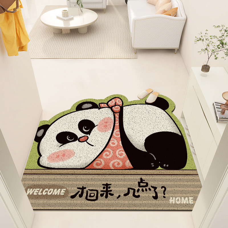 可爱大门口地垫入户门进门卡通丝圈脚垫子家用玄关进门垫防滑地毯,居家布艺,入户地垫,淘宝优惠券,粉丝福利购,淘宝优惠卷