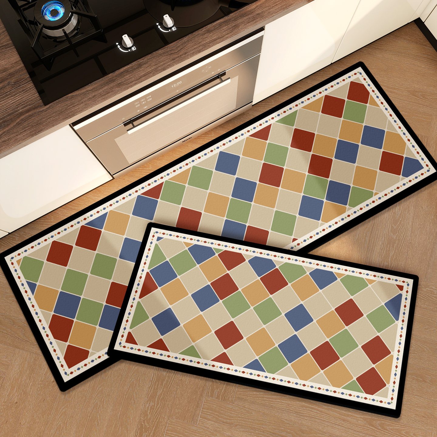 厨房地垫防滑防油可擦免洗地毯