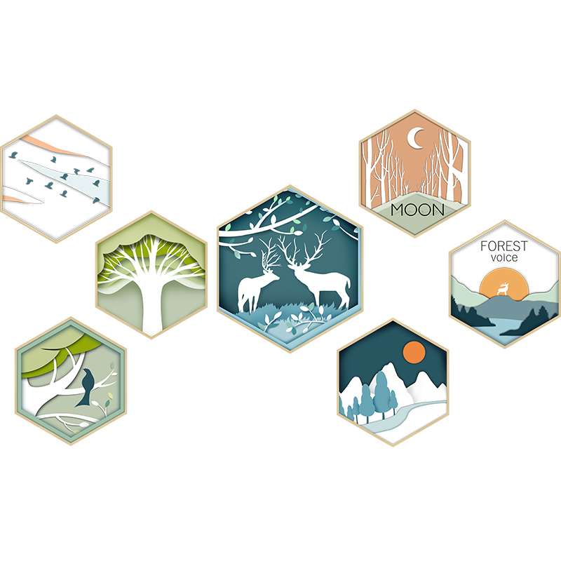 3d立体餐桌墙面装饰墙纸自粘墙贴画卧室背景墙贴纸防水防潮墙壁纸