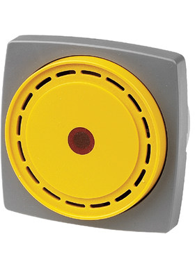 韩国原装电子蜂鸣器24V带灯喇叭面板安装凯昆KMB-P80警报器宽电压