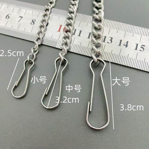 工厂不锈钢防静电链条导电链金属桌椅手推车无尘车间静电接地链子