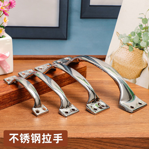 批发不锈钢木门拉手弓形把手