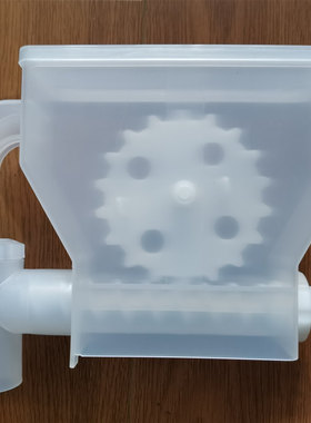 撒颗粒配料 饮料机出粉小料盒，可选通用螺杆JC-A2/精细螺杆JC-A1