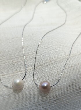 青岛单颗淡水珍珠OGLoc钛钢