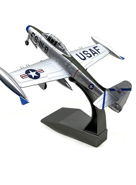 1:72美国喷气式战斗机F-84仿真合金飞机模型收藏模型成品
