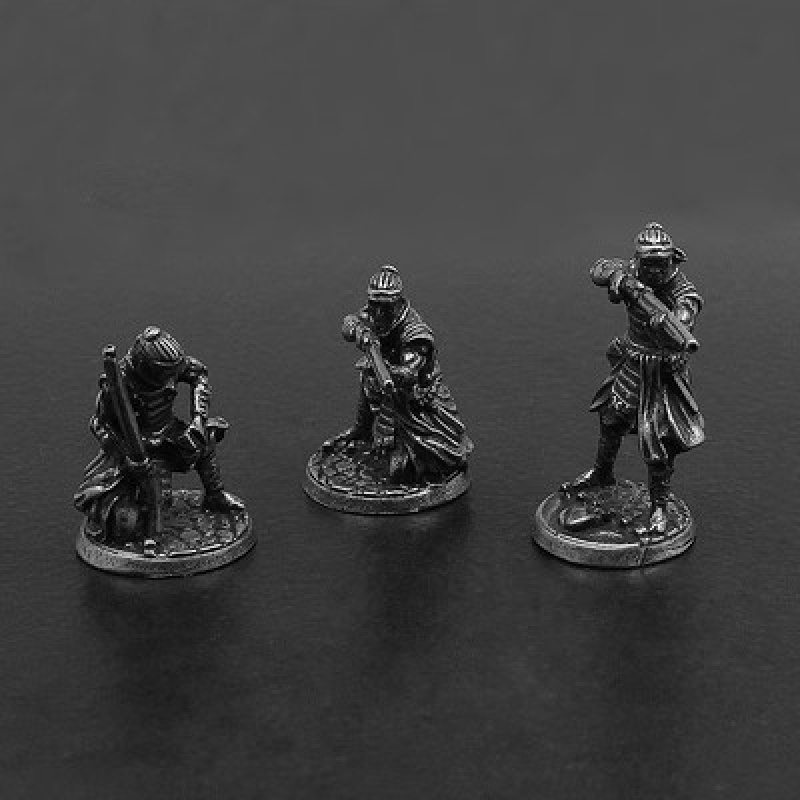 兵人模型模玩手办合金属白铜玩具