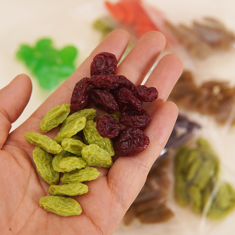 仿真假水果干葡萄橘子蓝莓模型配件DIY微缩食玩装饰道具配件