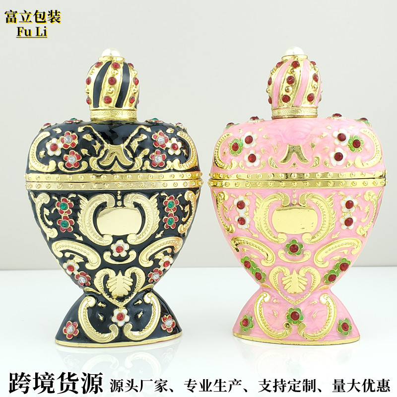 迪拜阿拉伯香水分装瓶泰国香精玻璃瓶中东精油空瓶子