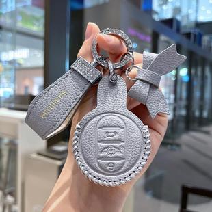 适用宝马mini钥匙套迷你countryman壳cooper扣f54f55f56F60钥匙包