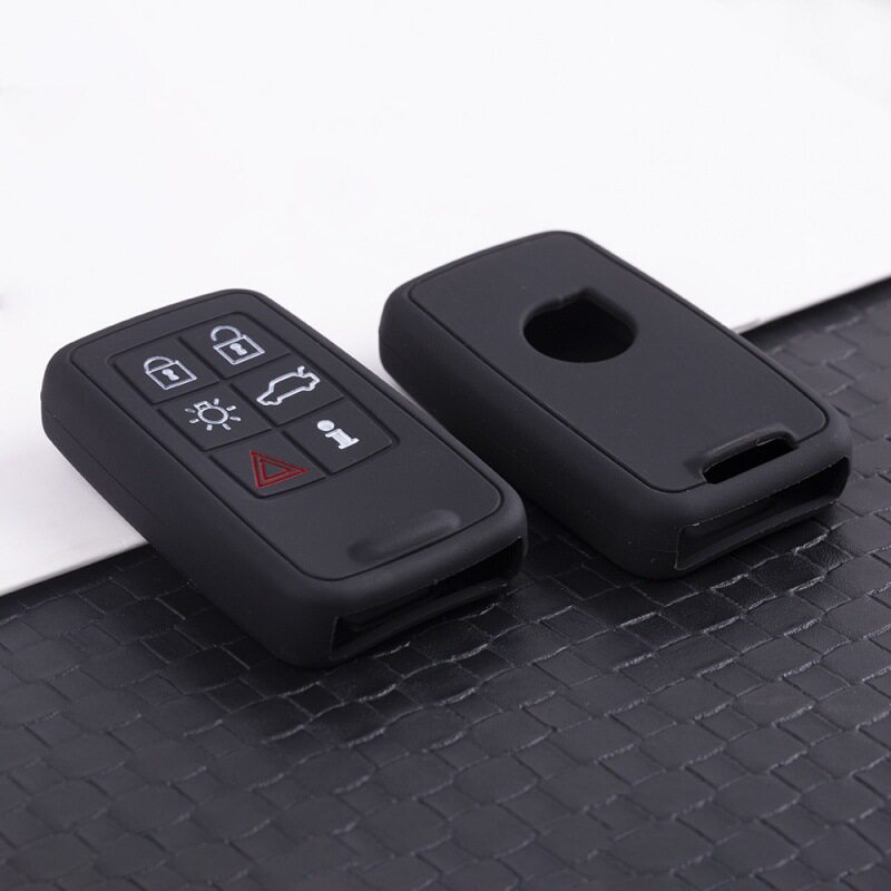 适用沃尔沃S90 S60L硅胶钥匙套XC40 XC60锁匙包V90 V60 V40保护套