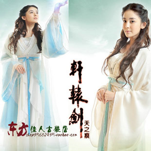 古装戏服女古装影视剧神话轩辕剑天之痕小雪仙女装仙女装