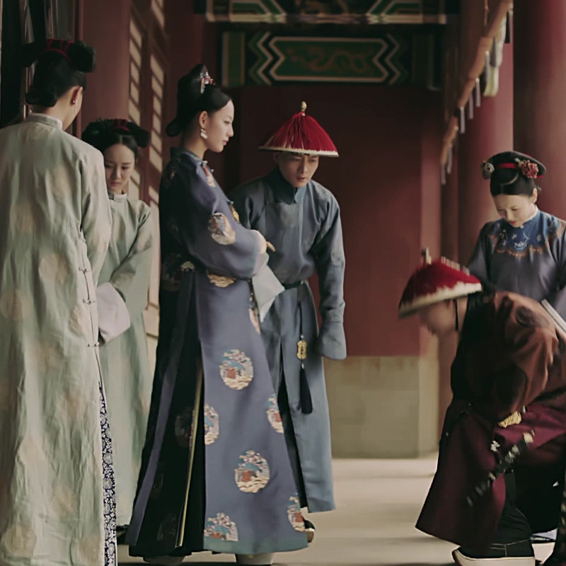 电视剧延禧攻略古装张嘉倪顺嫔同款清朝贵妃服饰